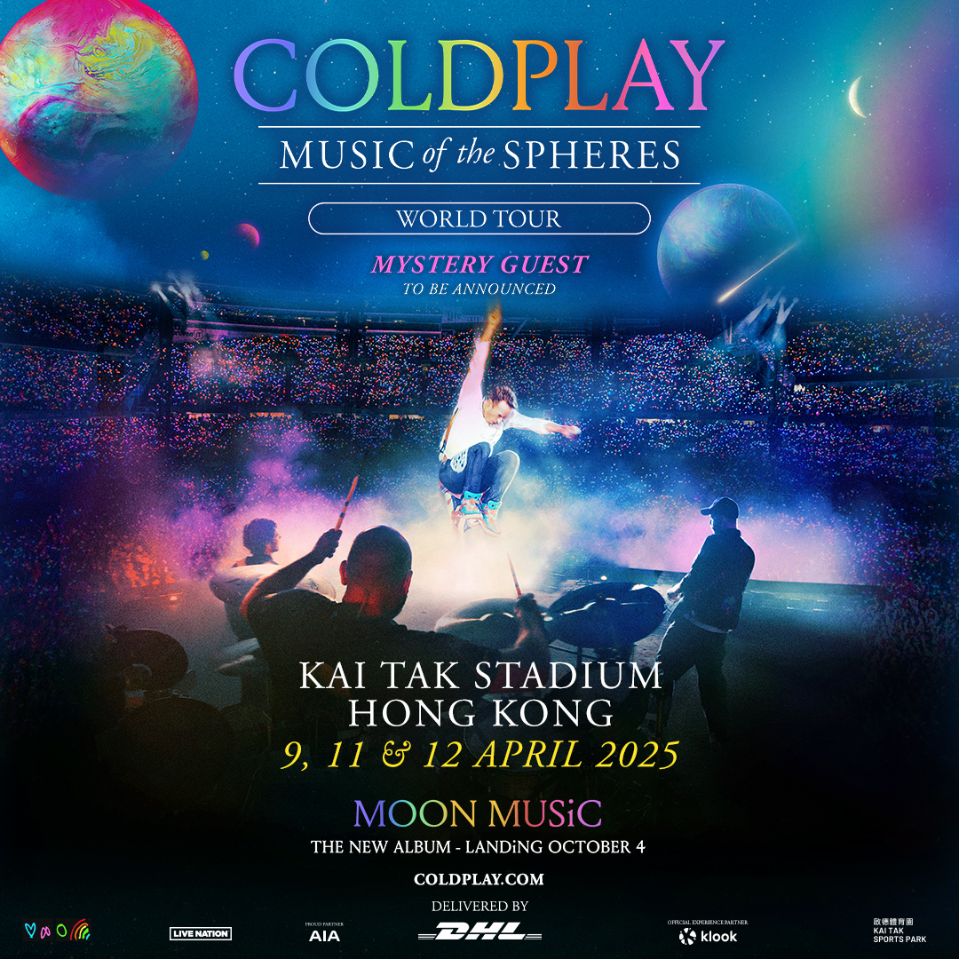 Coldplay Music Of The Spheres World Tour 2025 Hong Kong Music