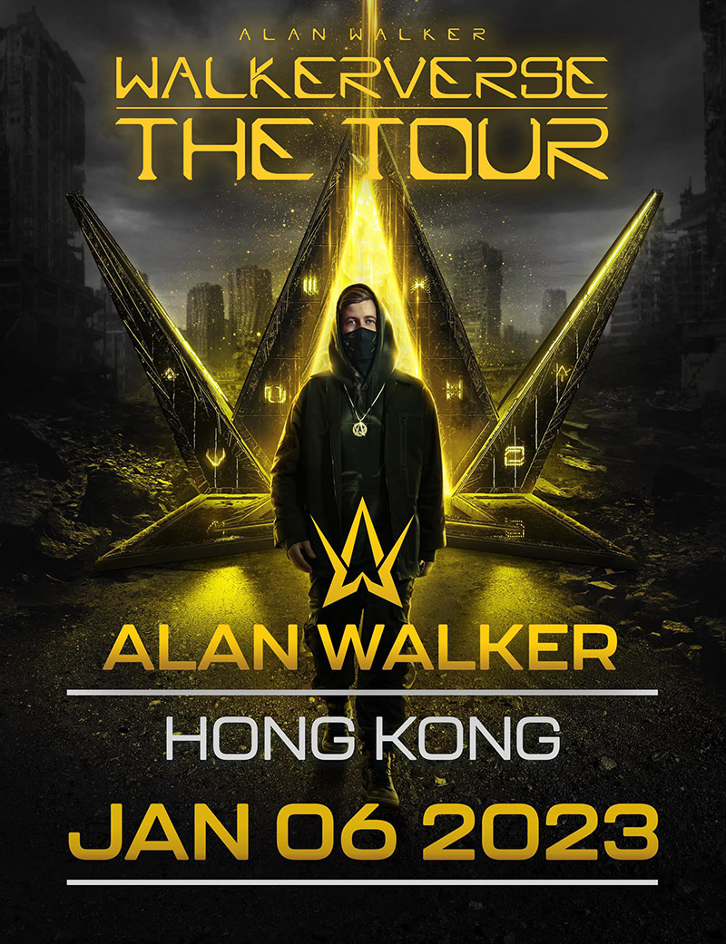 Alan Walker Walkerverse The Tour Hong Kong 2023 Event Listing